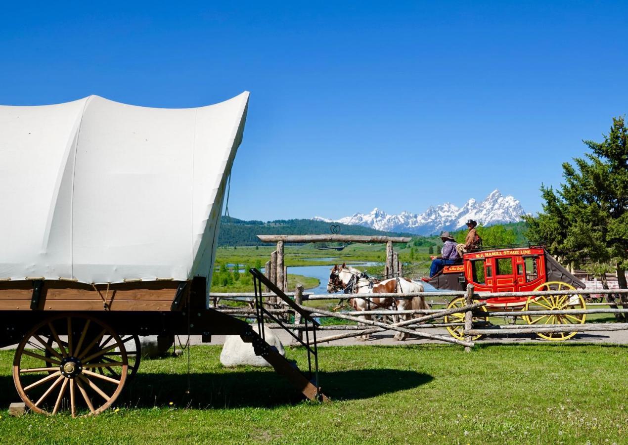 Buffalo Valley Ranch Moran Eksteriør billede
